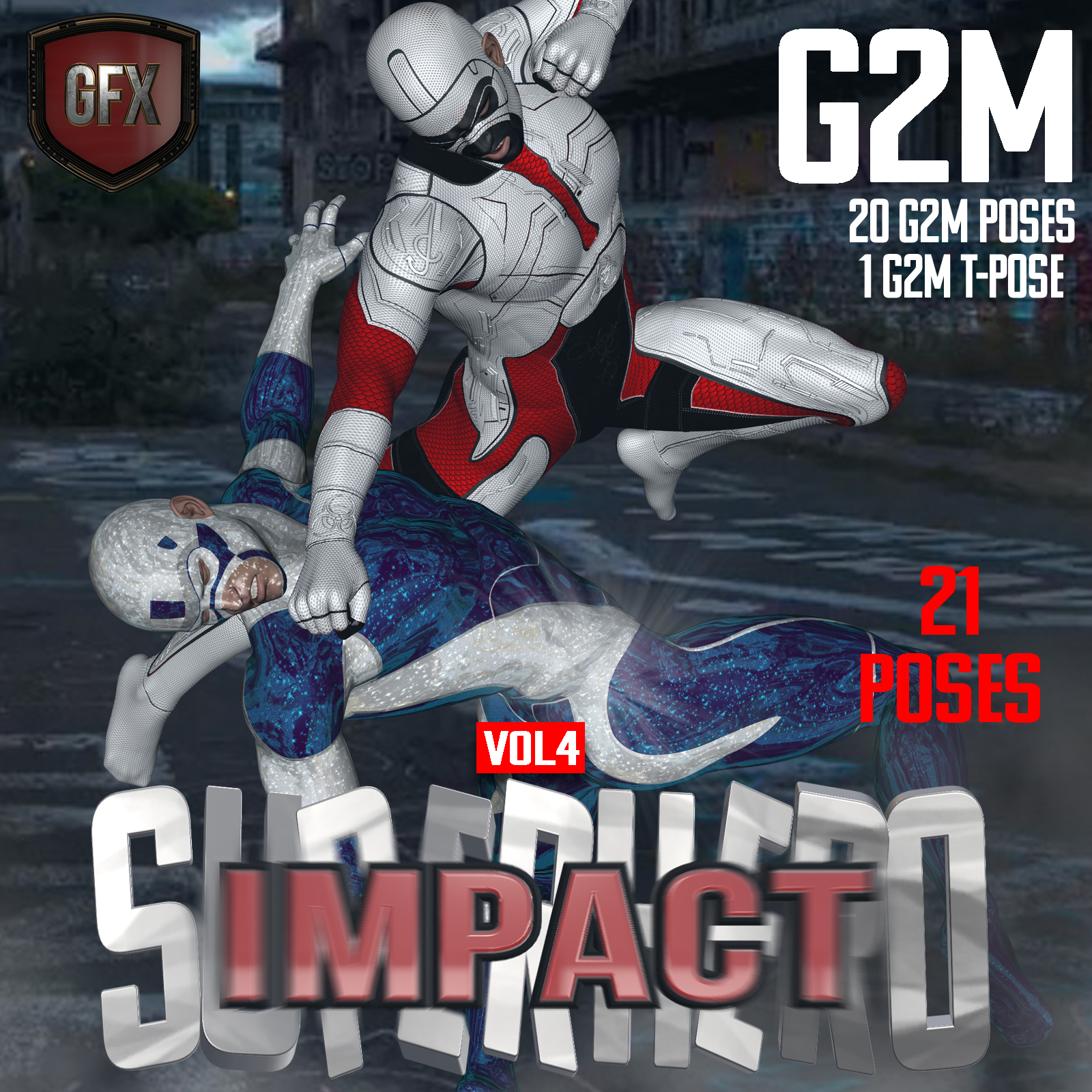 SuperHero Impact for G2M Volume 4 by N/A