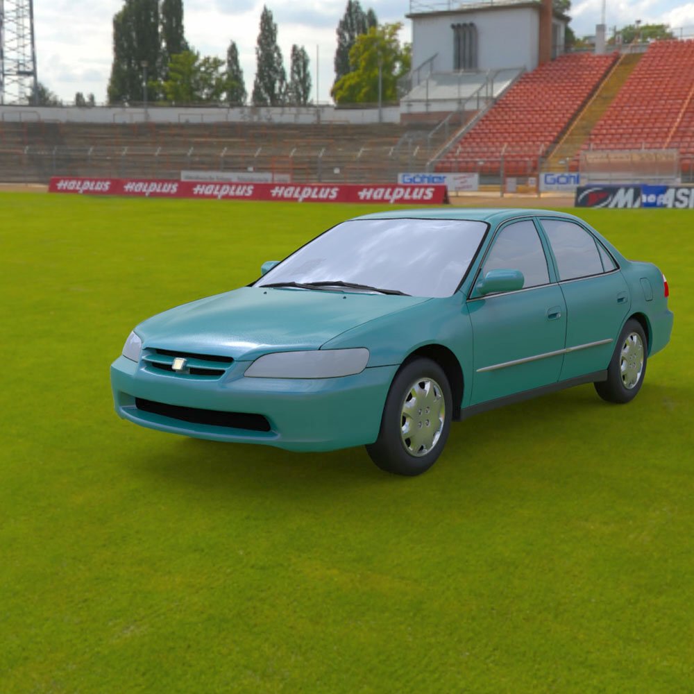 Honda Accord 1998 - 3ds and obj - Extended License by N/A
