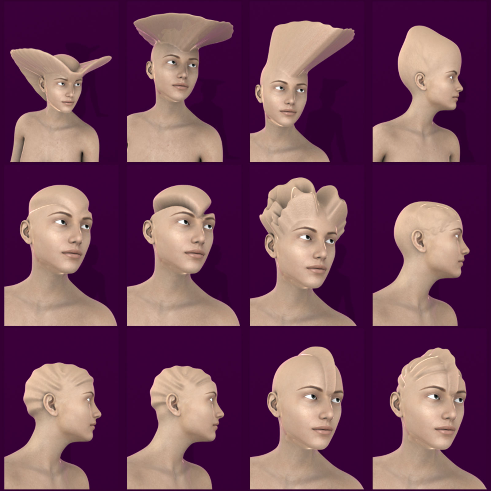 Head Morphs For Genesis 8 Female by N/A