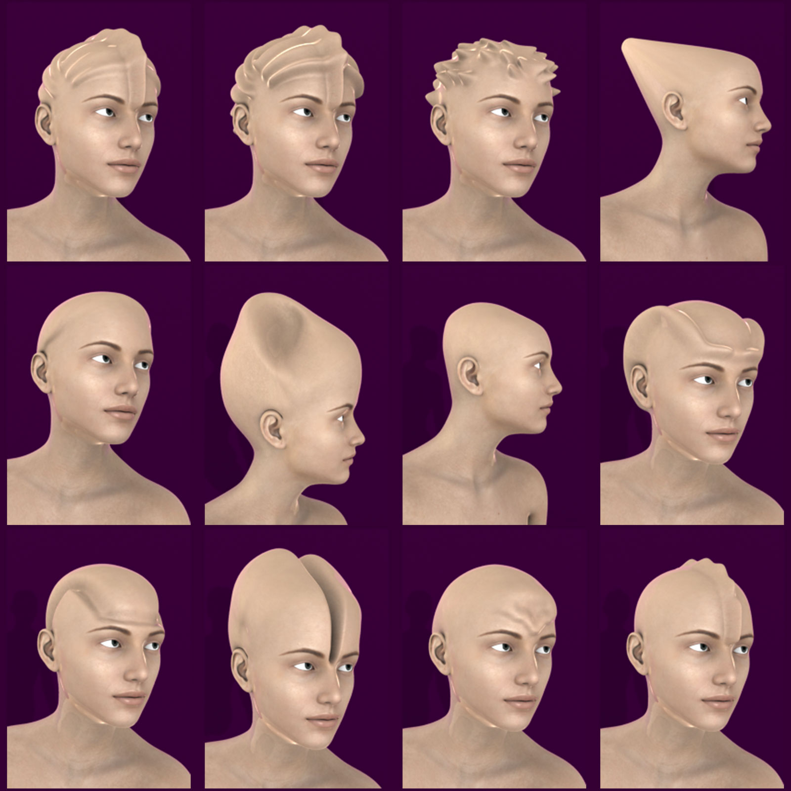 Head Morphs For Genesis 8 Female by N/A