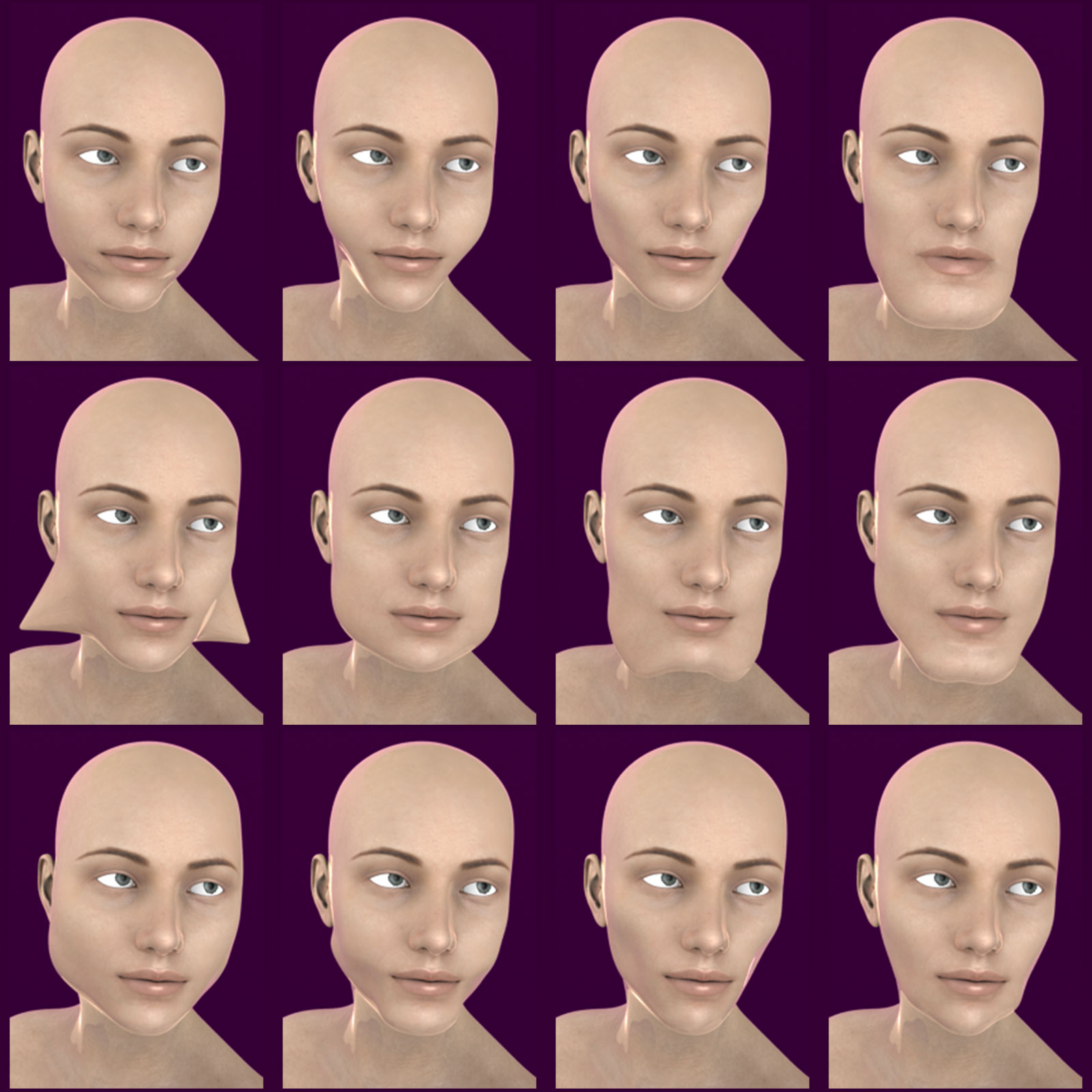 Jaw Morphs For Geness 8 Female by N/A