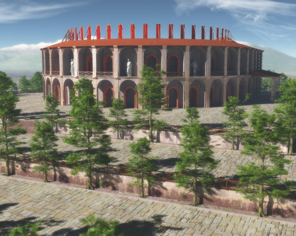 Herculaneum Theater - the complete set for VUE by N/A