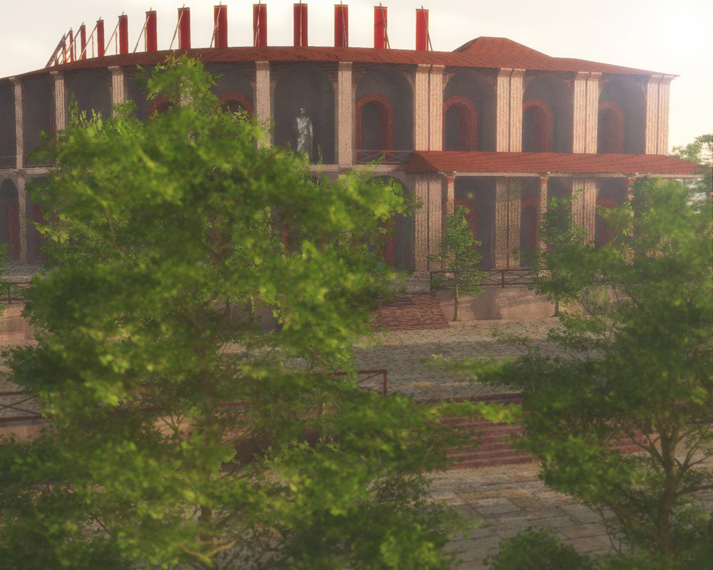 Herculaneum Theater - the complete set for VUE by N/A