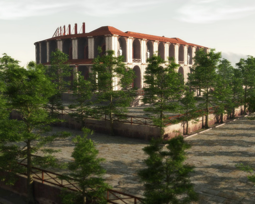 Herculaneum Theater - the complete set for VUE by N/A