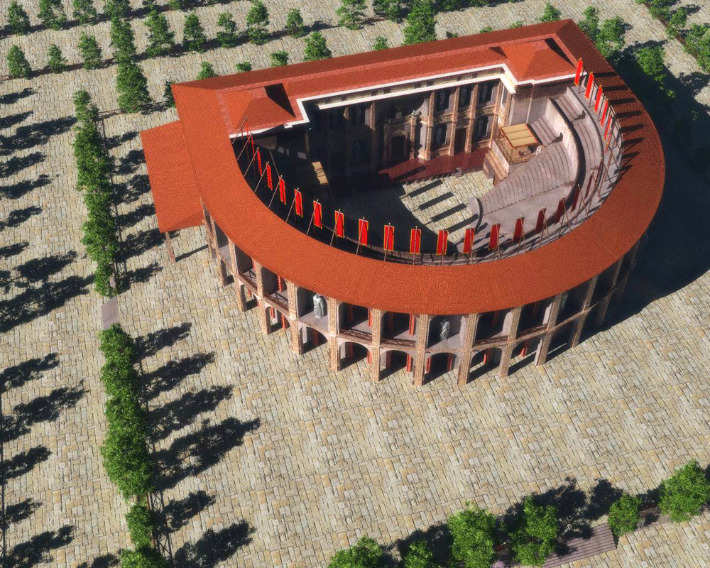 Herculaneum Theater - the complete set for VUE by N/A