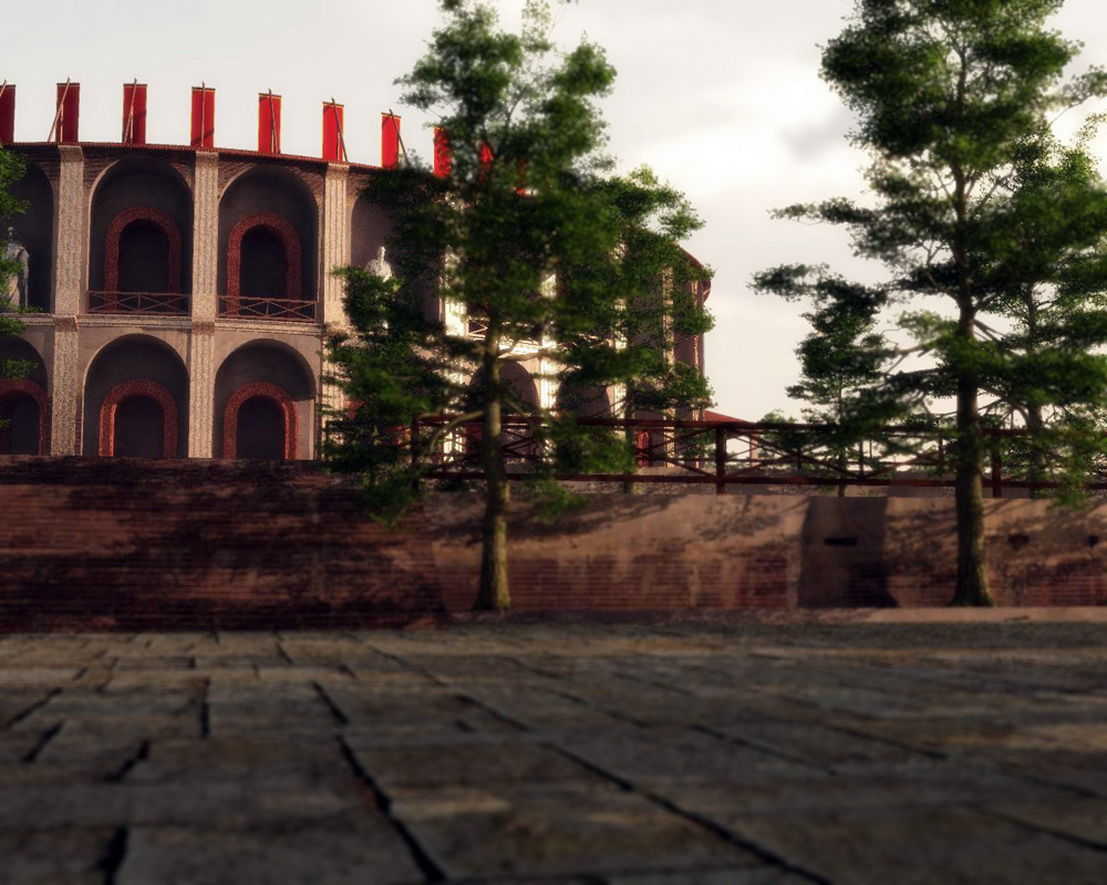 Herculaneum Theater - the complete set for VUE by N/A