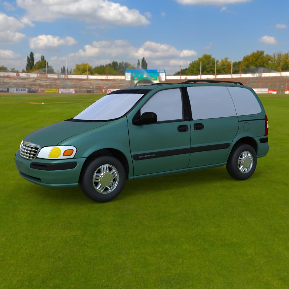 Chevy Venture 1998 - 3ds and obj - Extended License by N/A