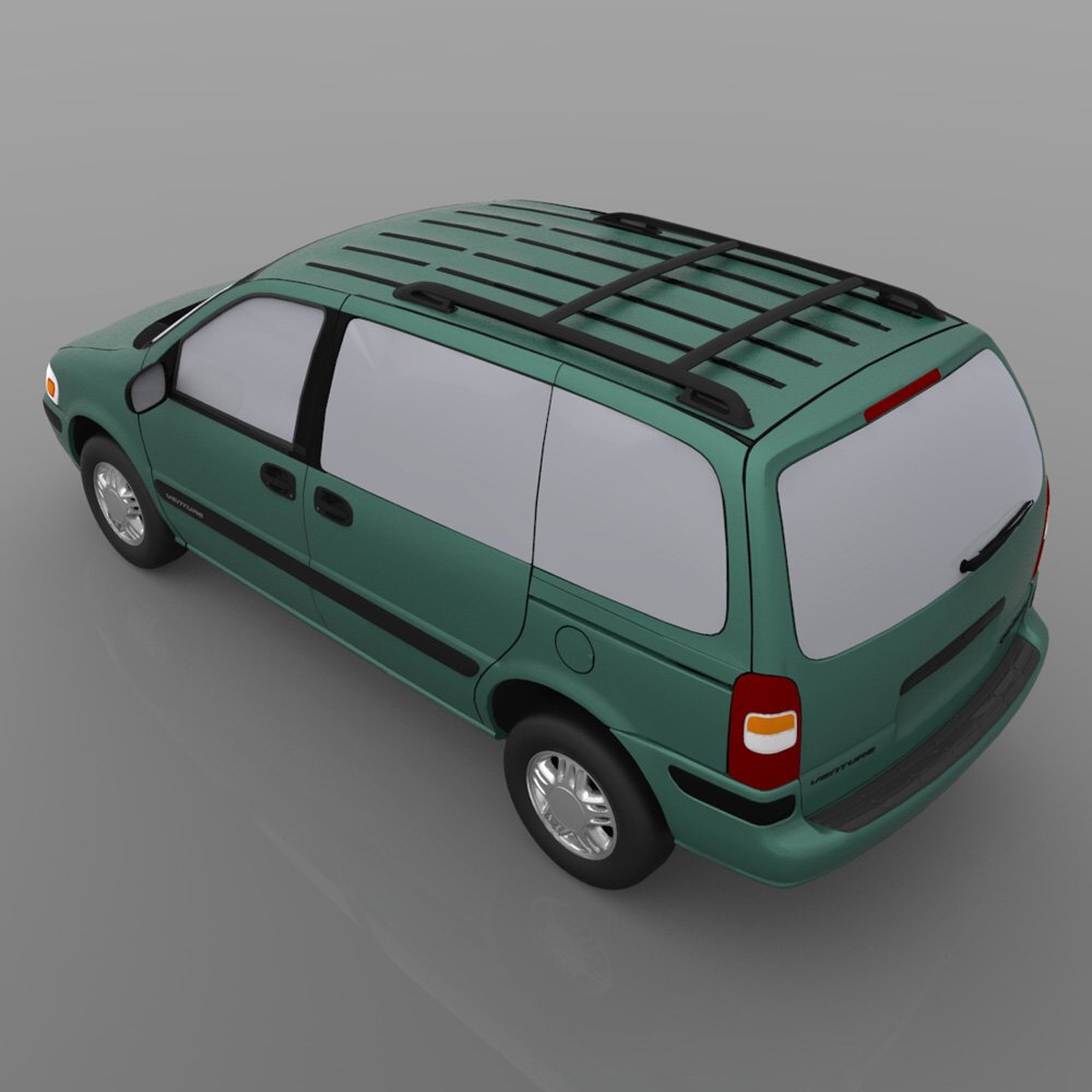 Chevy Venture 1998 - 3ds and obj - Extended License by N/A