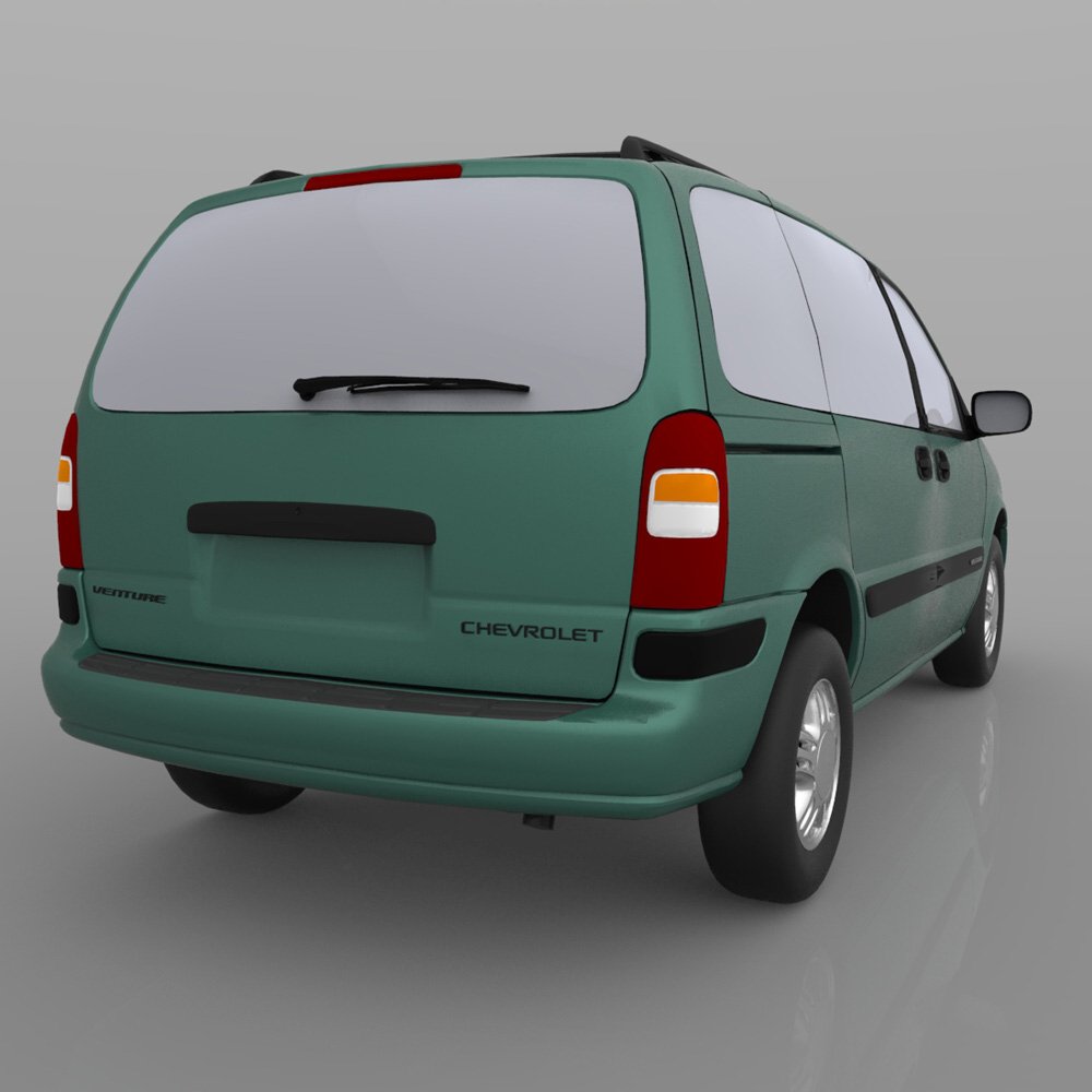 Chevy Venture 1998 - 3ds and obj - Extended License by N/A