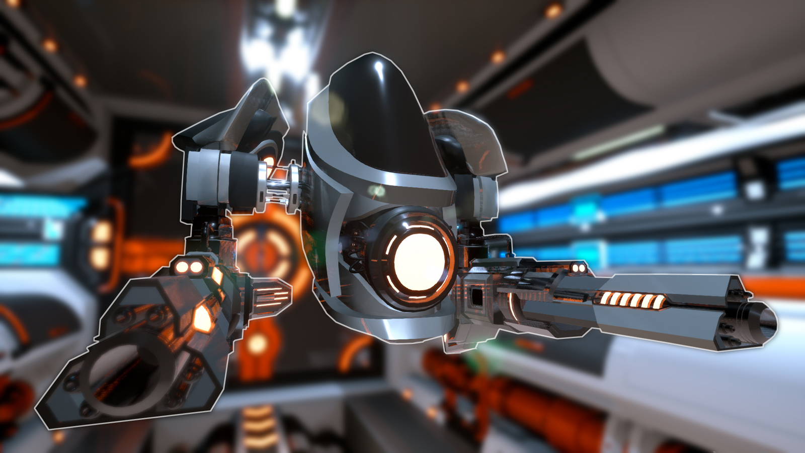 Sci-fi Drone prototype by N/A