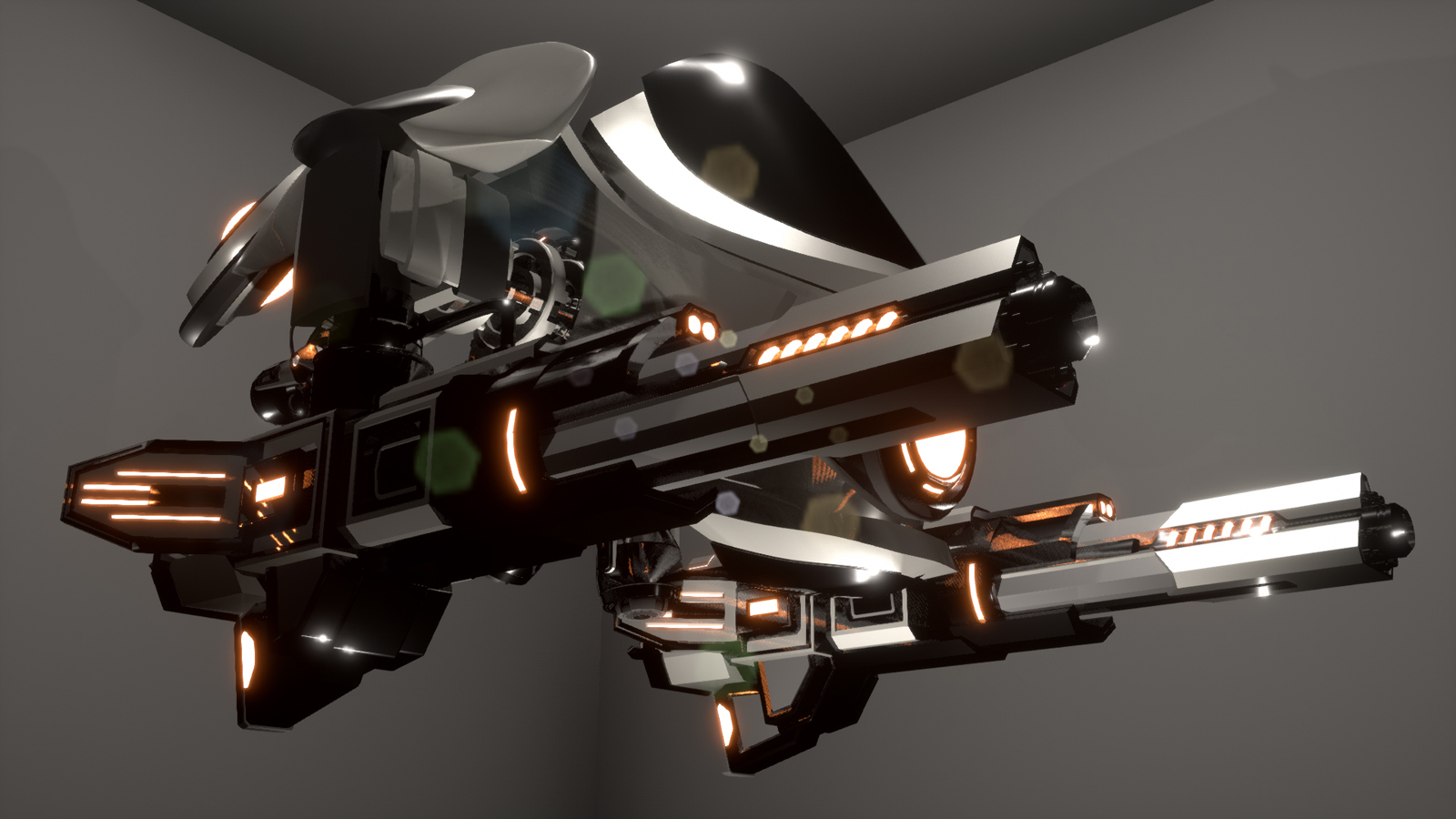 Sci-fi Drone prototype by N/A