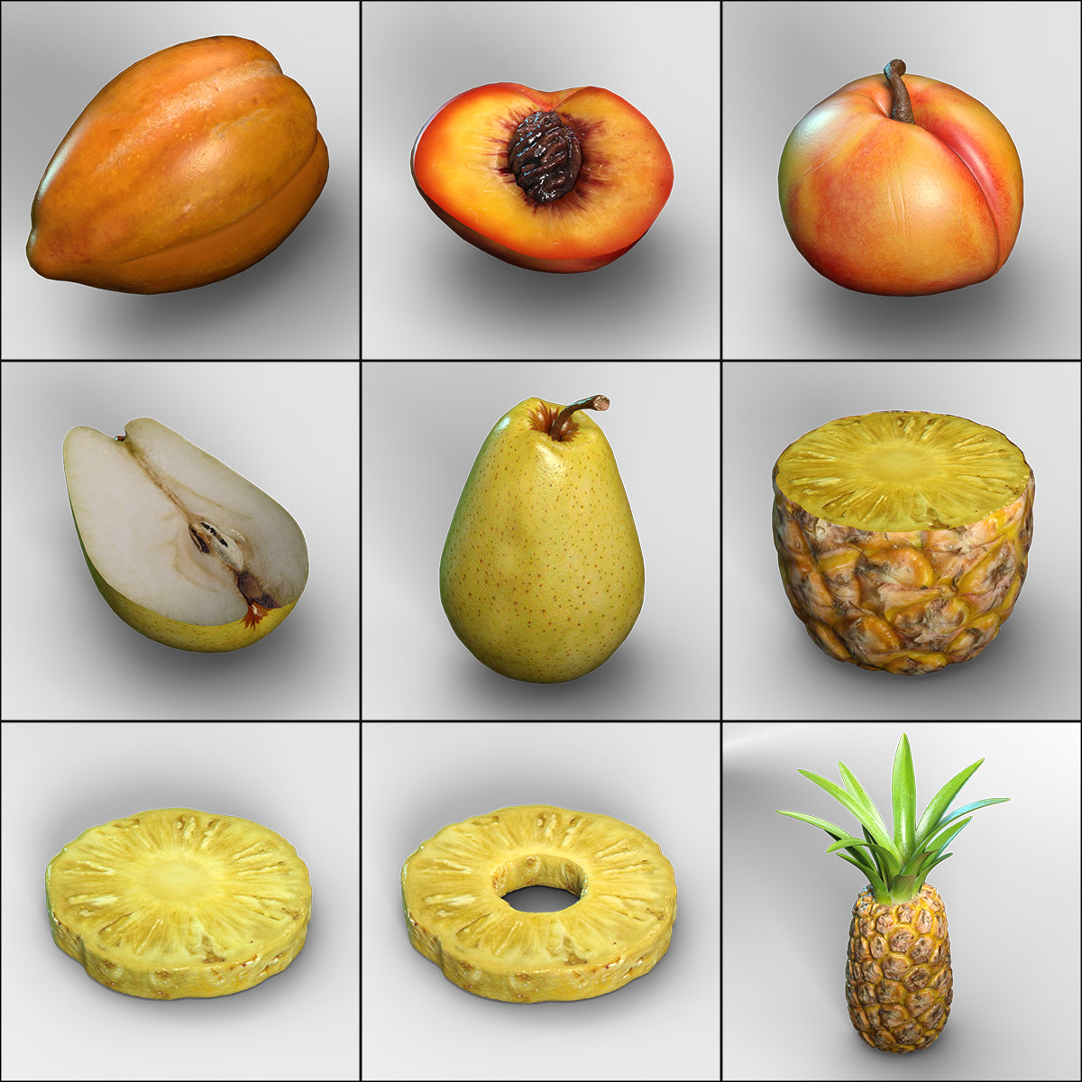 Exnem Fruits for DAZ and IRAY by N/A