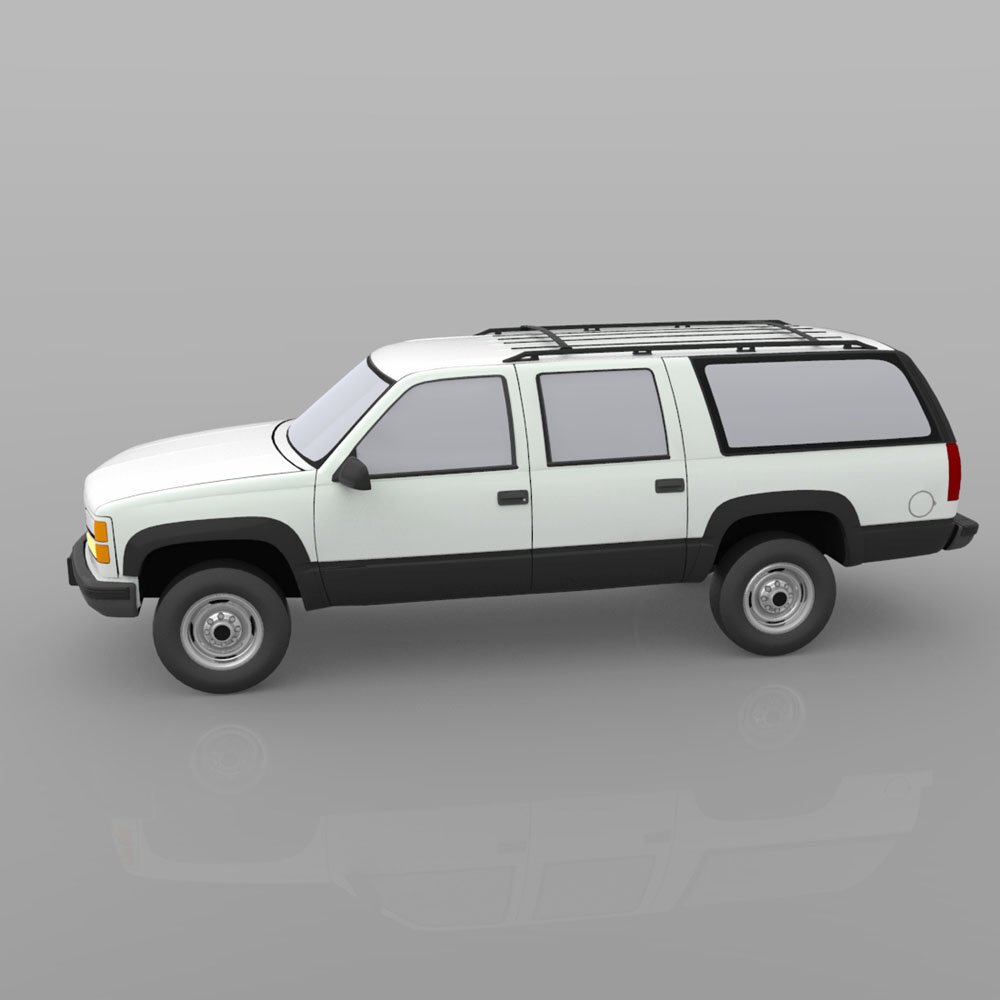 Chevrolet Suburban 1998 - 3ds and obj - Extended License by N/A