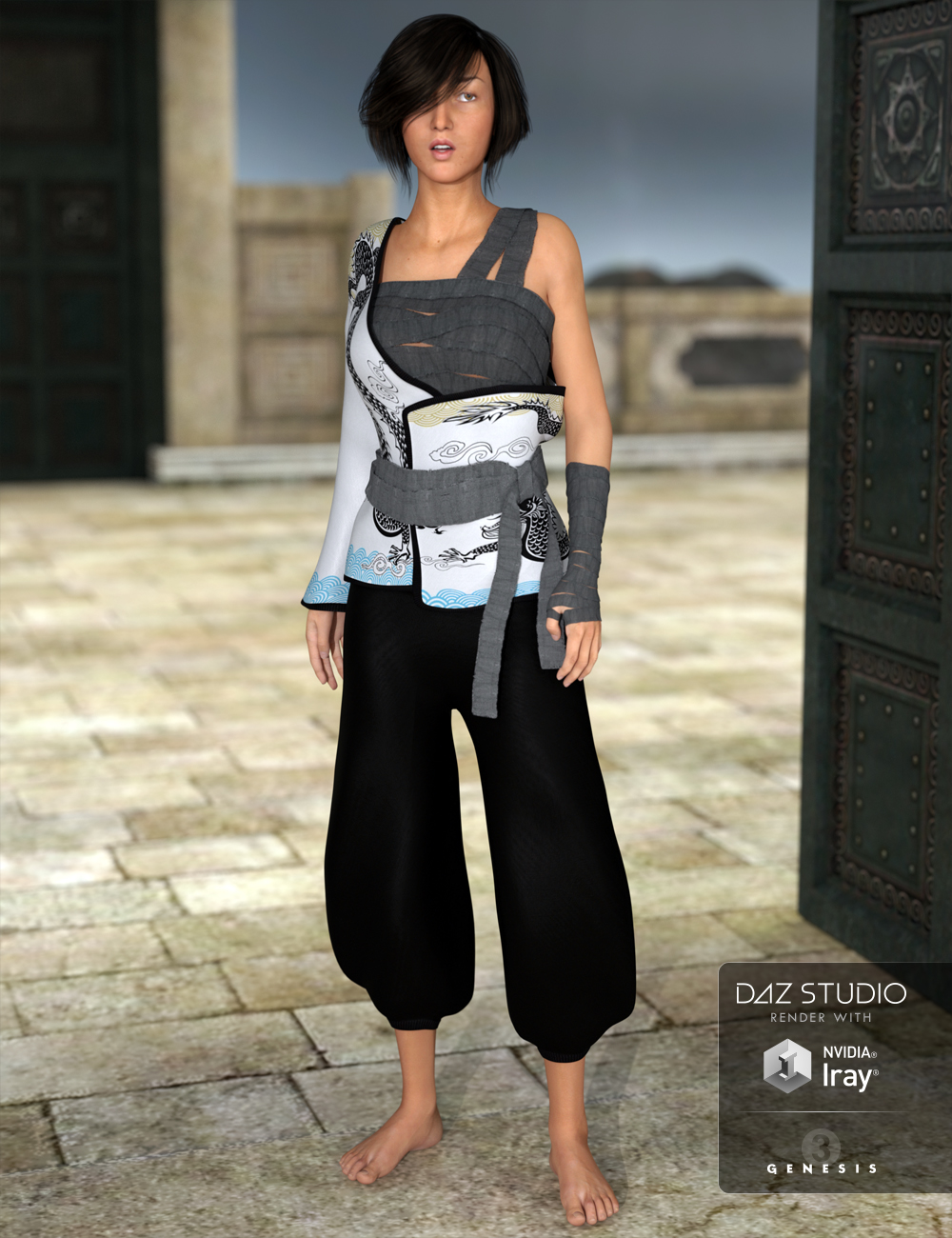 Eastern Wanderer for Genesis 3 Females by N/A