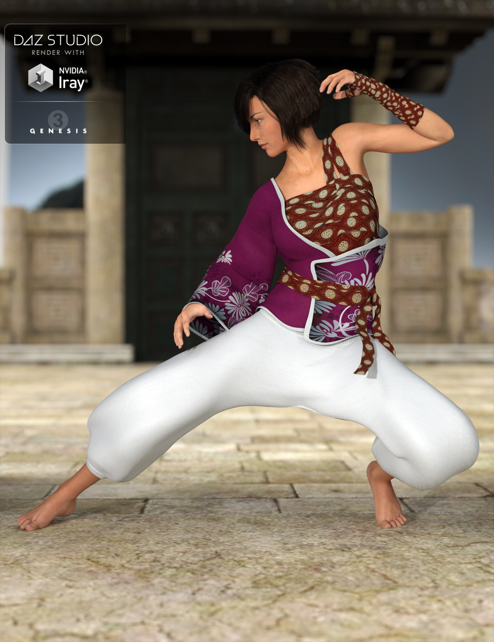 Eastern Wanderer for Genesis 3 Females by N/A