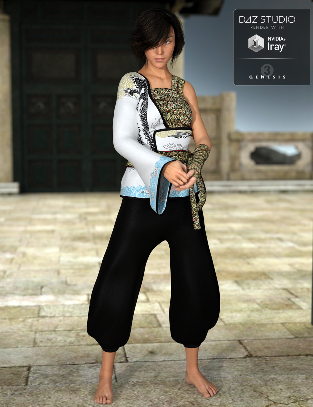 Eastern Wanderer for Genesis 3 Females by N/A