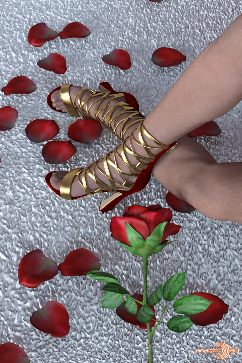 Alisia Heels for Genesis 8 Females by N/A