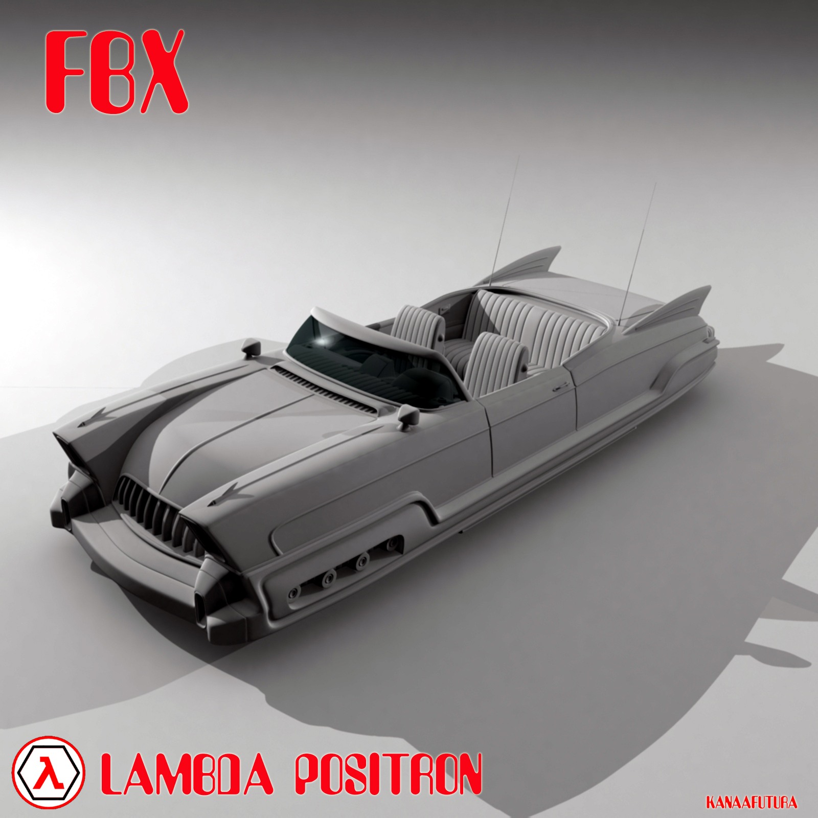 Lambda Positron FBX  - Extended License by N/A