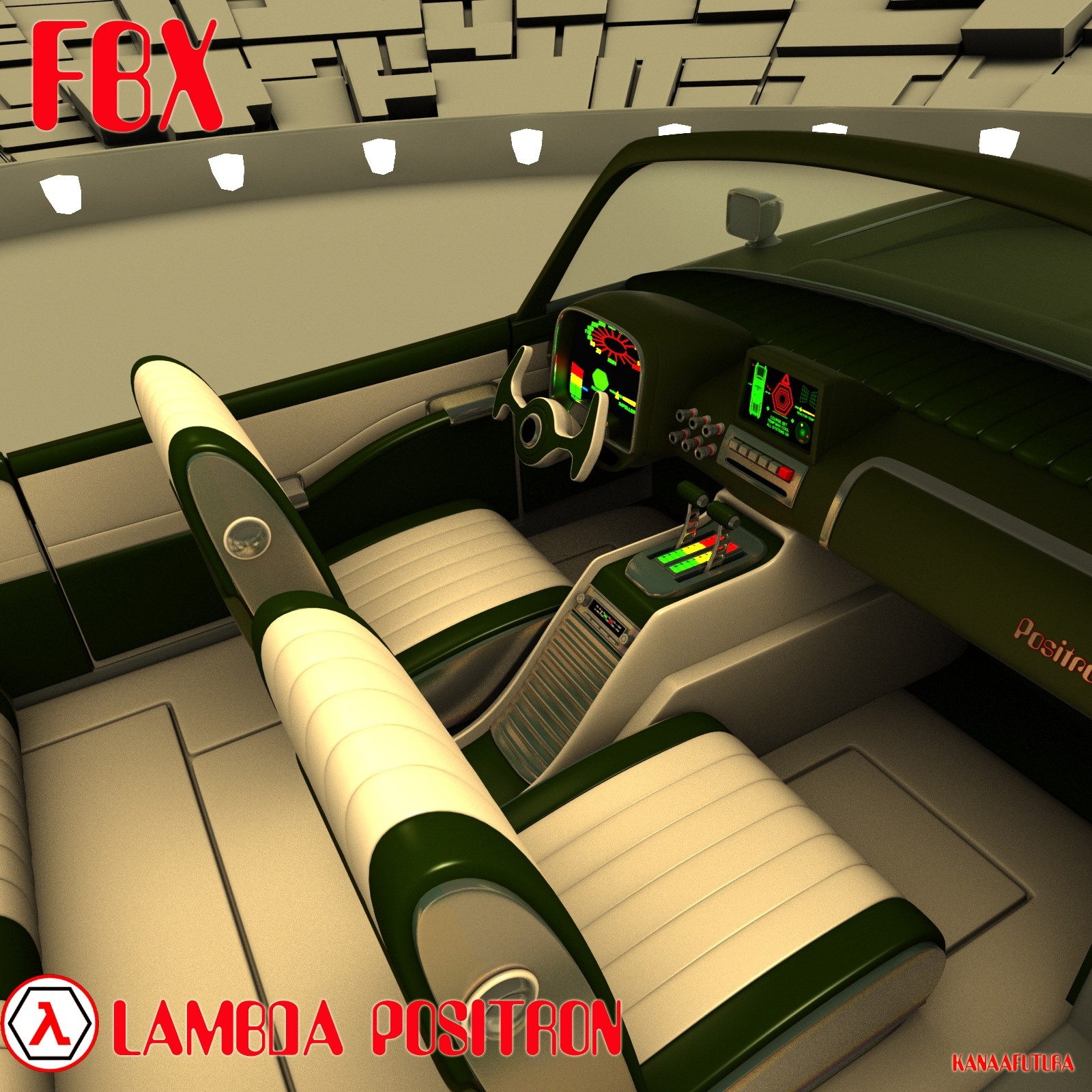 Lambda Positron FBX  - Extended License by N/A
