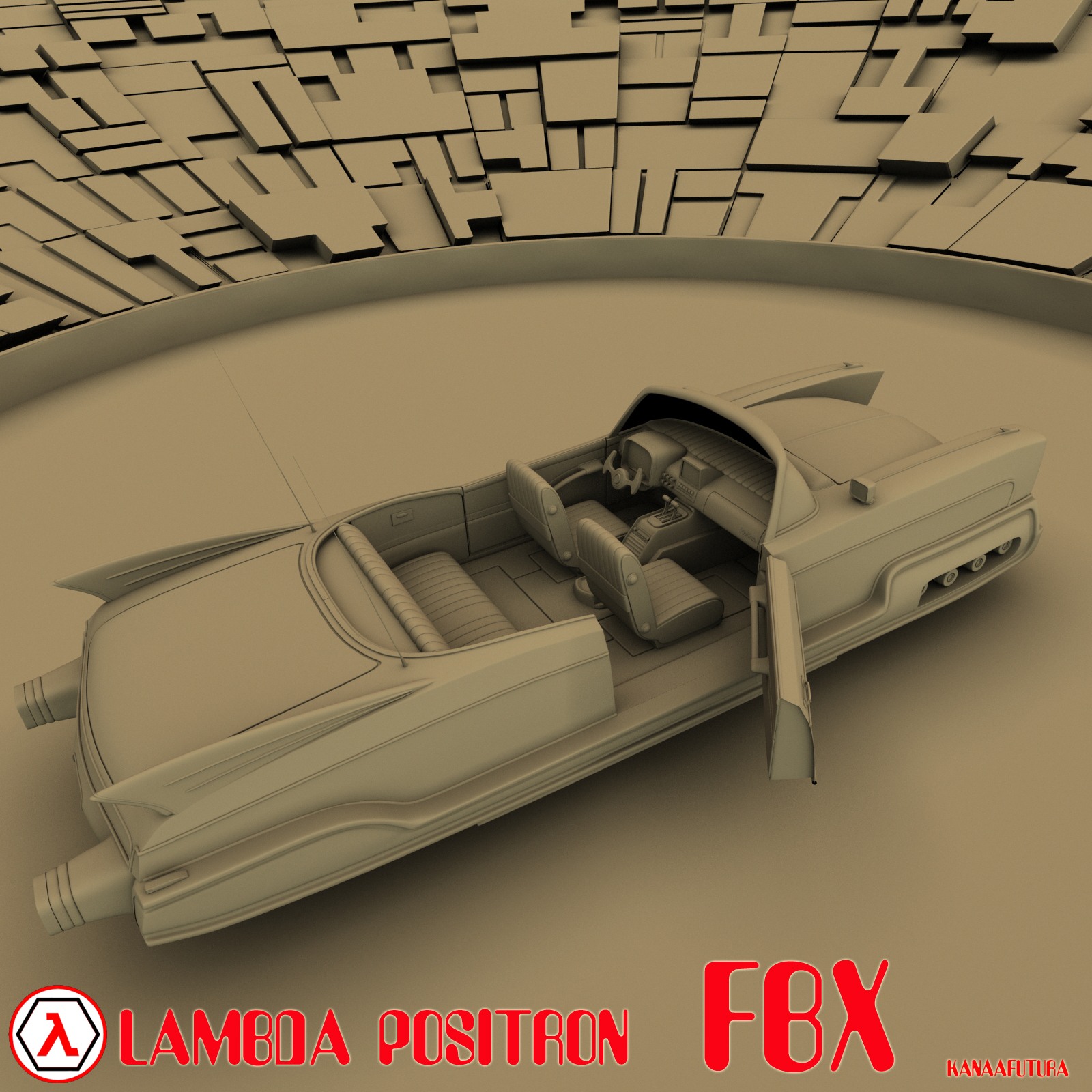 Lambda Positron FBX  - Extended License by N/A