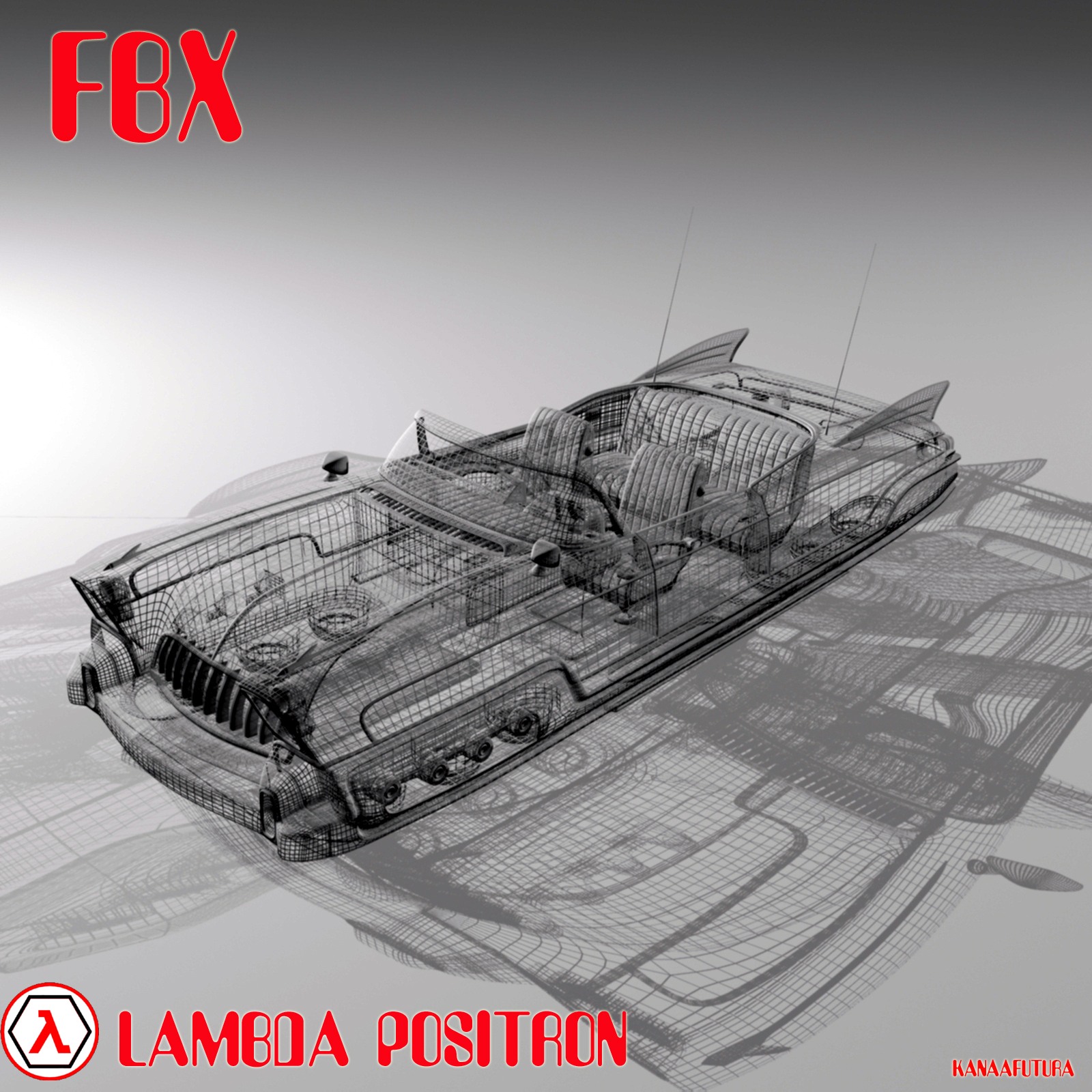 Lambda Positron FBX  - Extended License by N/A