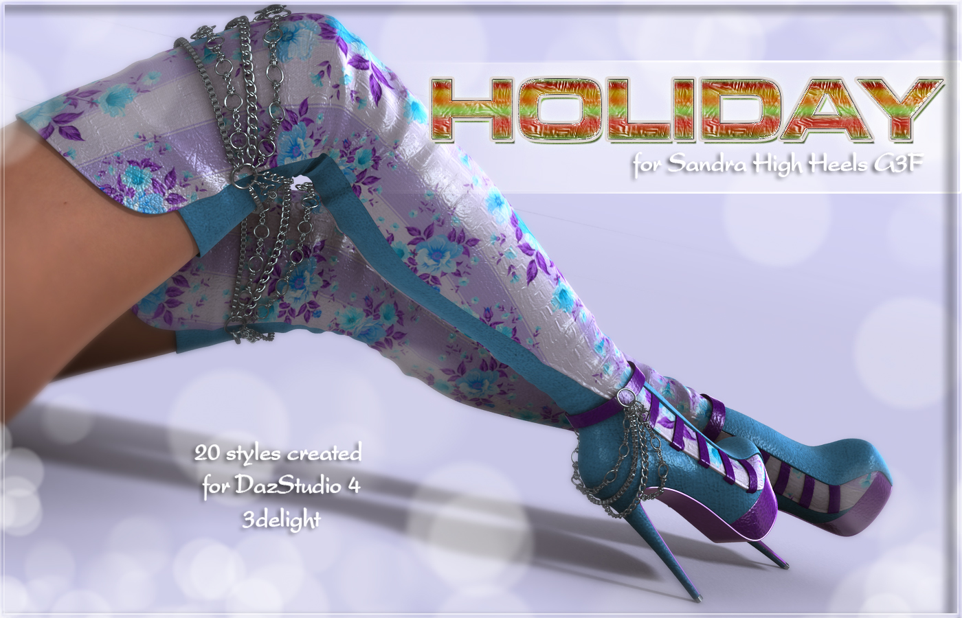 Holiday Sandra High Boots G3F by N/A
