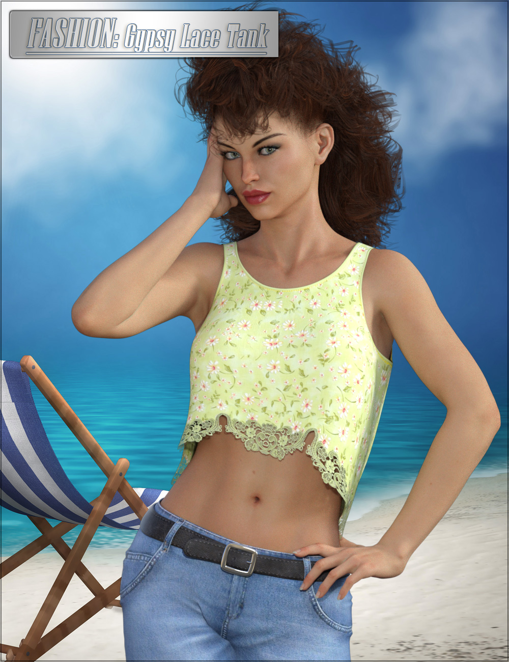 FASHION: Gypsy Lace Tank by N/A