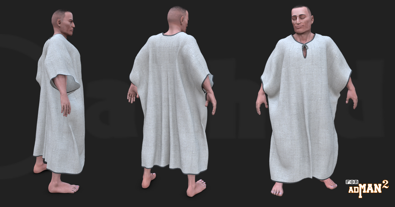 Ancient robes  For AdMan2 by N/A