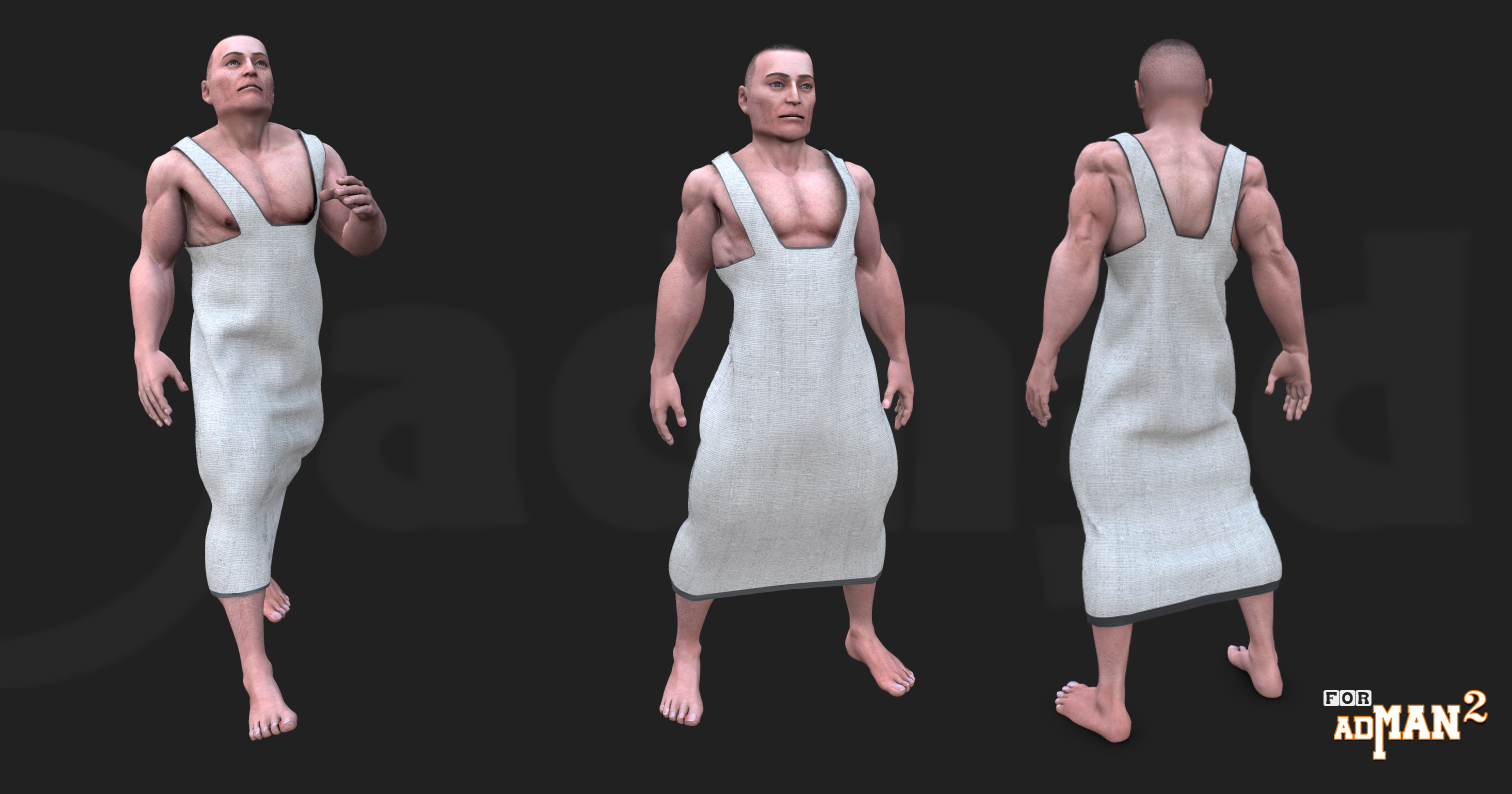 Ancient robes  For AdMan2 by N/A
