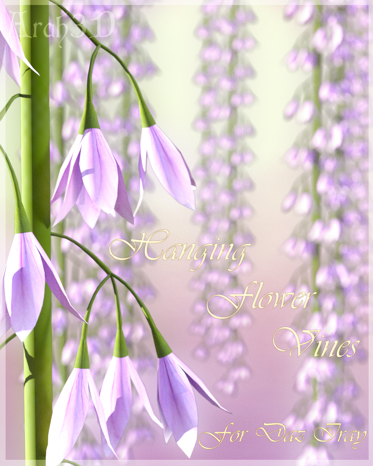 Arah3D Flower Vines for Daz Iray by N/A