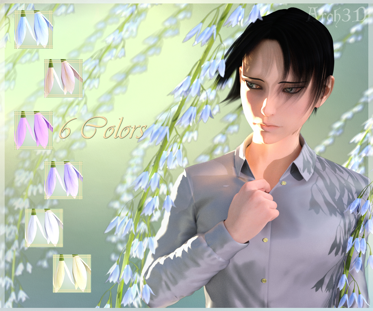 Arah3D Flower Vines for Daz Iray by N/A