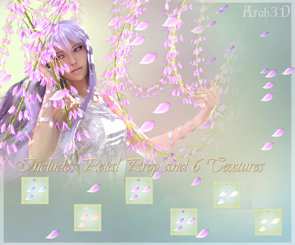 Arah3D Flower Vines for Daz Iray by N/A