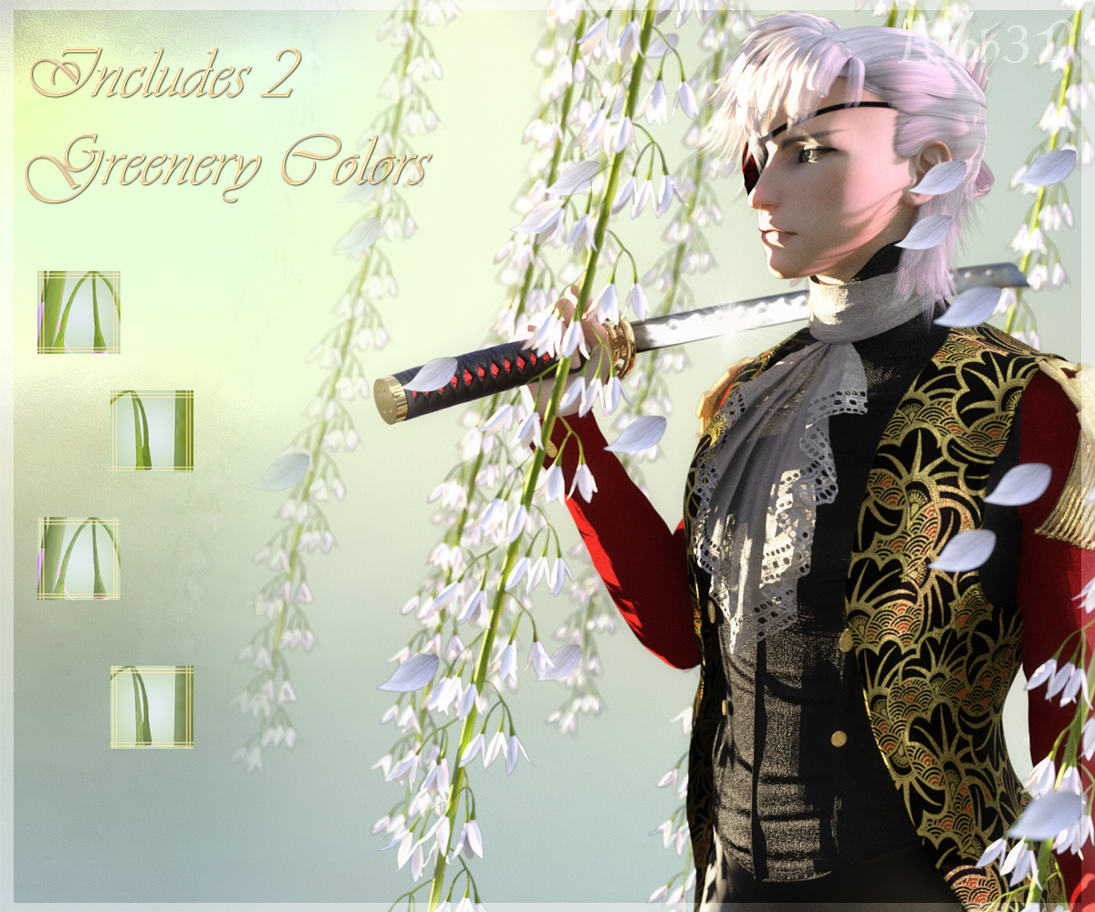 Arah3D Flower Vines for Daz Iray by N/A