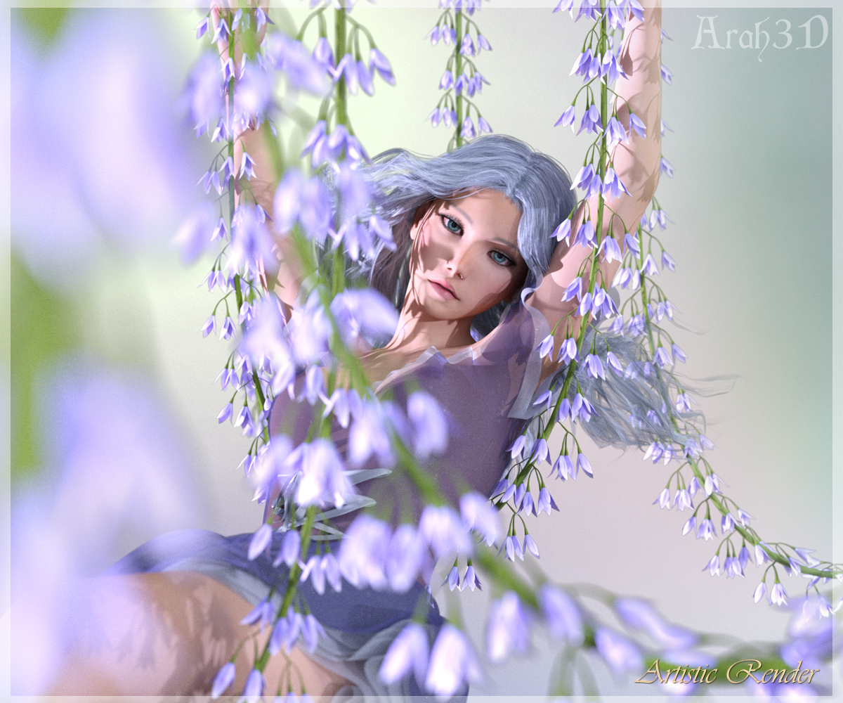 Arah3D Flower Vines for Daz Iray by N/A