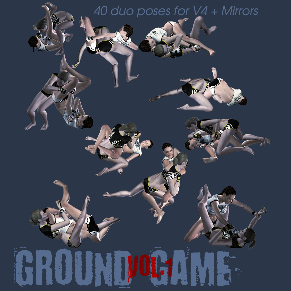Ground Game vol.1-4 MEGAPACK for V4 by N/A