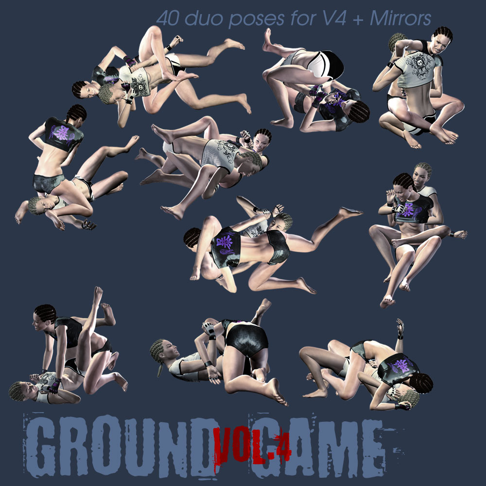 Ground Game vol.1-4 MEGAPACK for V4 by N/A