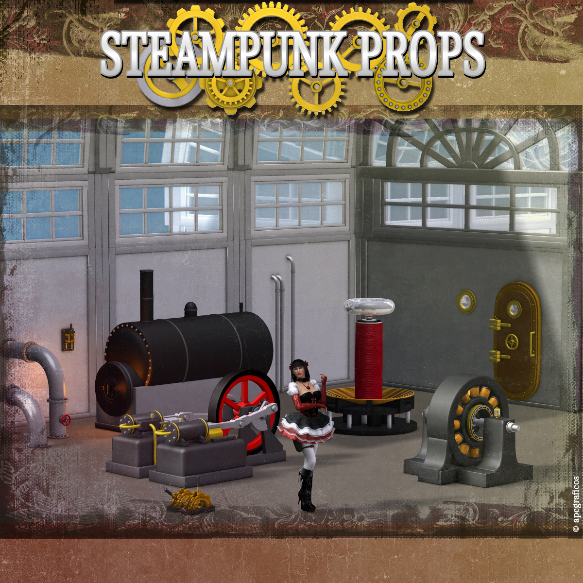 Steampunk Props by N/A