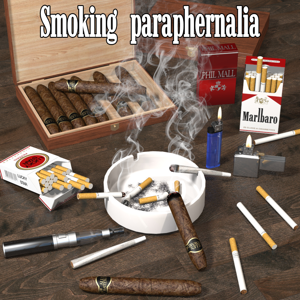 Smoking paraphernalia by N/A