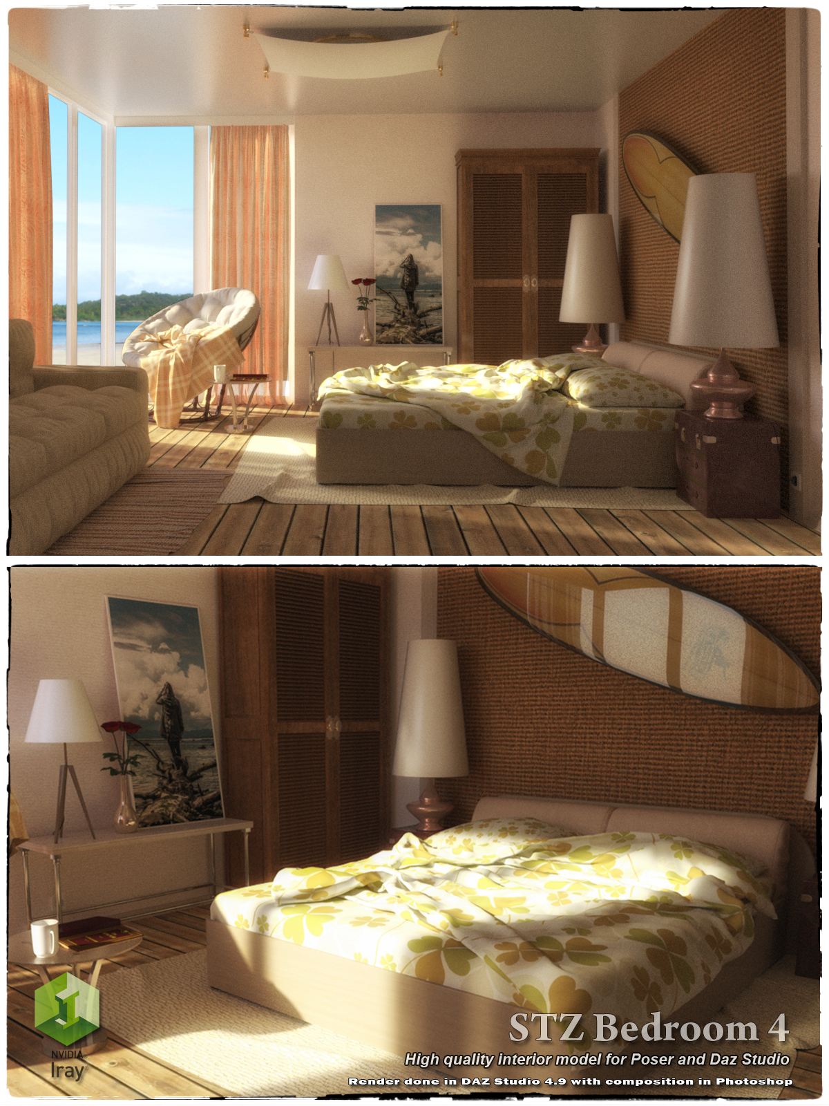 STZ Bedroom 4 by N/A