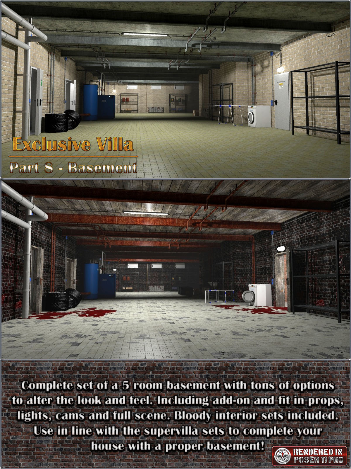 Exclusive Villa 8: Super Basement by N/A