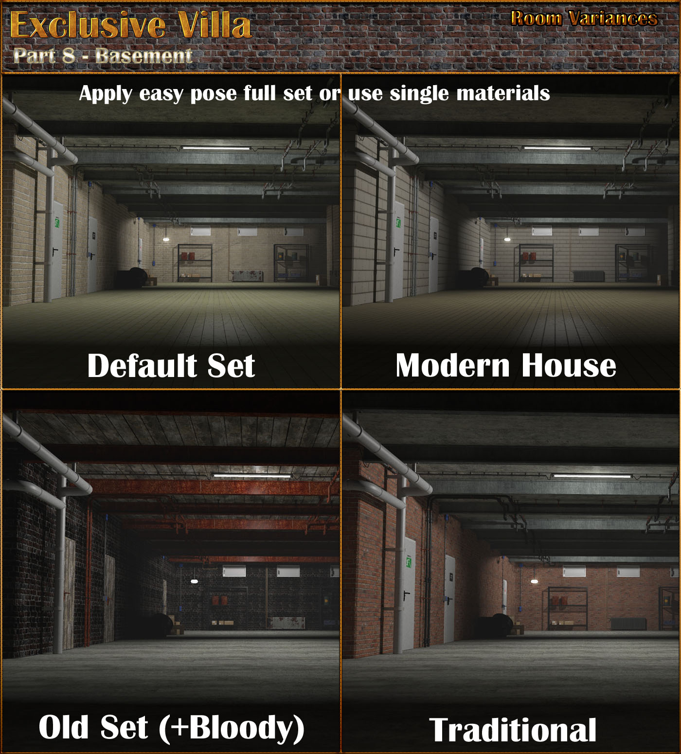 Exclusive Villa 8: Super Basement by N/A