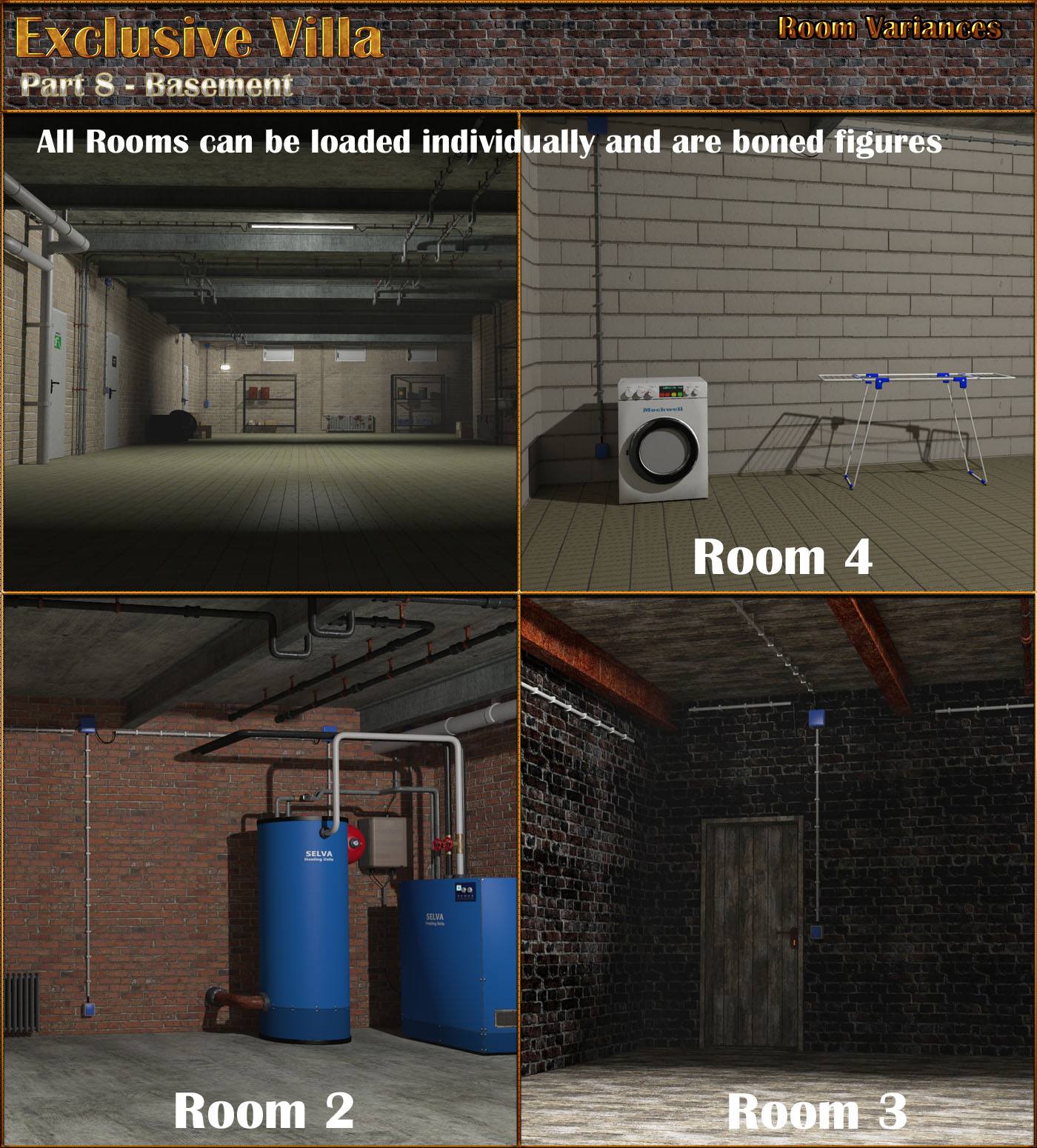 Exclusive Villa 8: Super Basement by N/A
