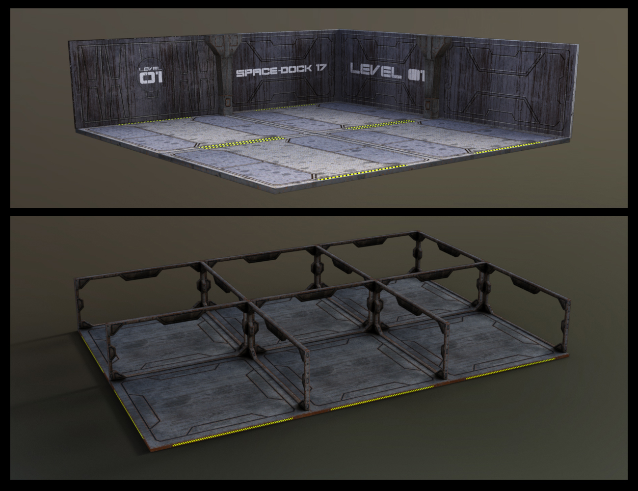 Alien Hive- Modular Collection Volume #1 - Lightwave, FBX, OBJ - Extended Licens by N/A