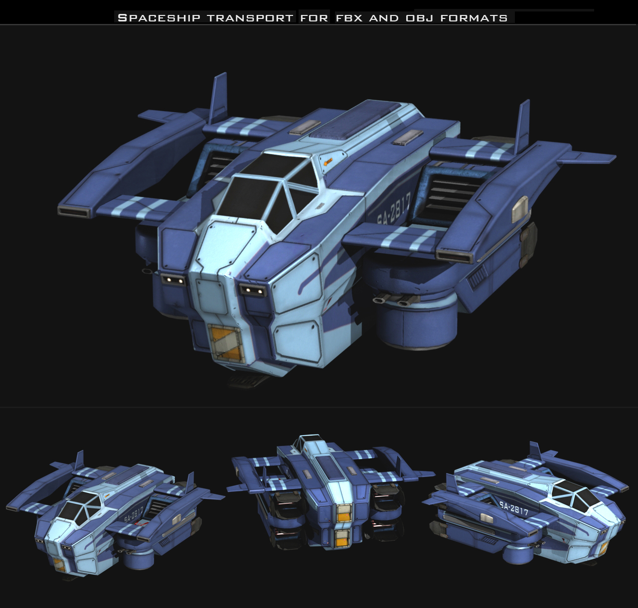 Lancer Ship FBX - Extended License by N/A