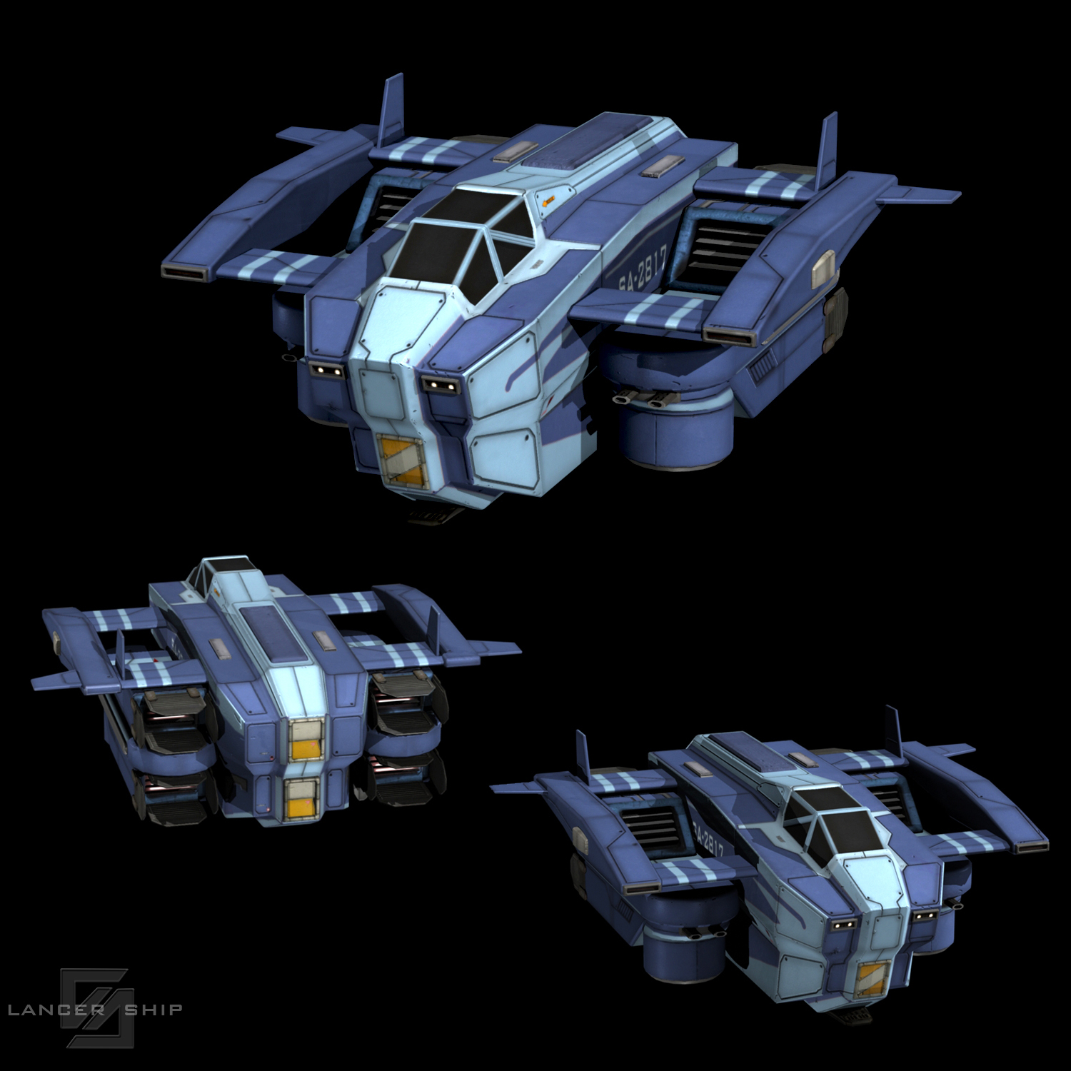 Lancer Ship FBX - Extended License by N/A