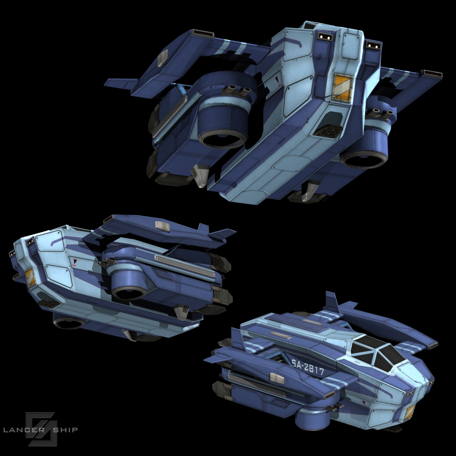 Lancer Ship FBX - Extended License by N/A