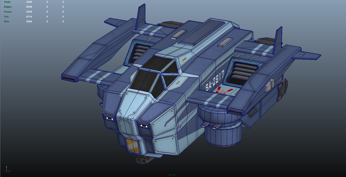 Lancer Ship FBX - Extended License by N/A
