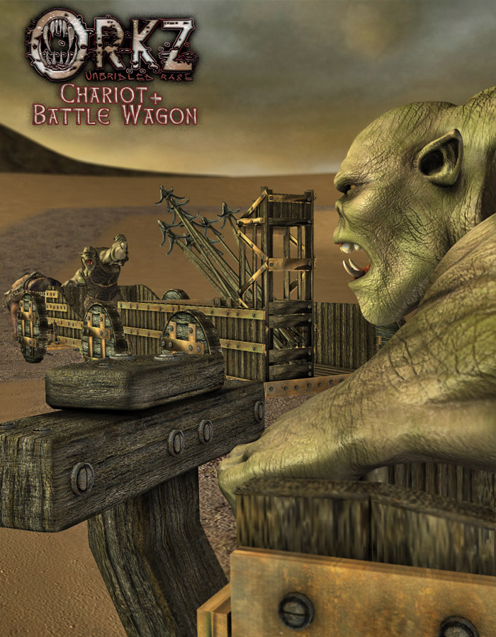 Orkz: Triceratox - Battle Wagon, Chariot and Bolt Thrower by N/A