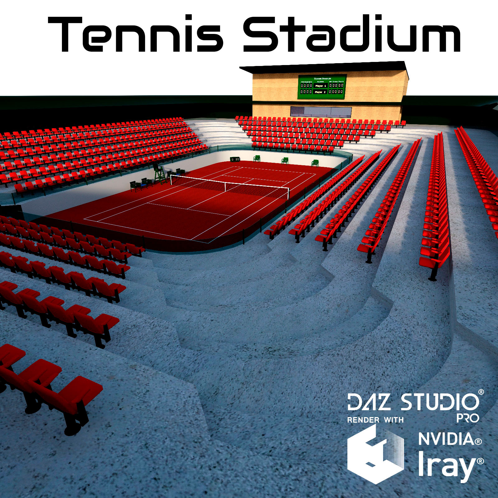 Tennis Stadium by N/A