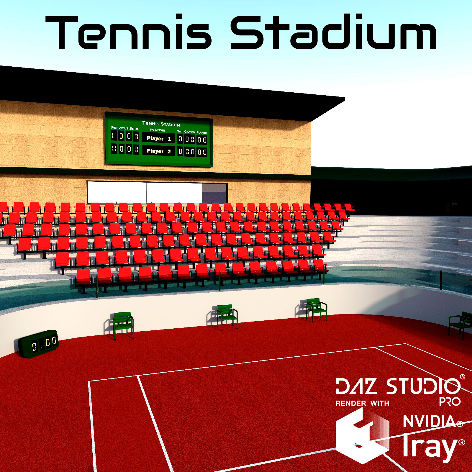 Tennis Stadium by N/A